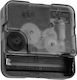 Wall Clock Mechanism Zola Silent Plastic 5.5x5.5x1.5 Cm Black