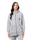 Bodymove Women's Hooded Cardigan Gray