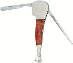 Εργαλειο Πιπας Καπνου 3σε1 Tamper+scraper+needle Ξυλο Ατσαλι Εργαλειο Πιπας Καπνου 3σε1 Tamper+scraper+needle Ξυλο Ατσαλι