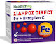 Health Pro Iron Direct Fe + Vitamin C με Βιταμίνη C 30 φακελίσκοι