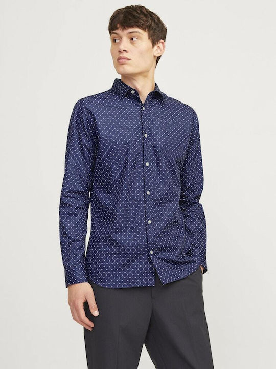 Jack & Jones Herrenhemd Blue