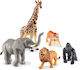 Jungle Animal Set Large Figurines Babies
