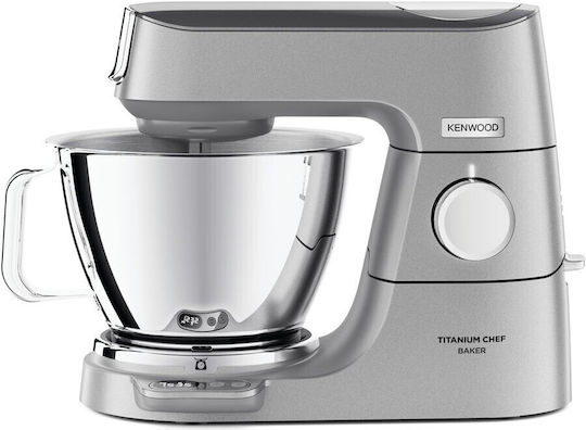 Kenwood Titanium Chef Baker Κουζινομηχανή 1200W με Γυάλινο Κάδο 5lt