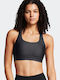 Crossback Mid Bra Γυναικείο Μπουστάκι Γκρι