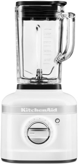 Kitchenaid K400 Artisan Блендер с Голяма Стъклена Каната 1,4 л 1200W Бял