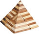 Fridolin 3d Pyramid Iq Παζλ από Ξύλο