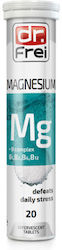 Dr. Frei Magnesium Μg & B Complex 20 αναβράζοντα δισκία