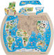 Ξύλινο Παιδικό Puzzle 21pcs Beleduc