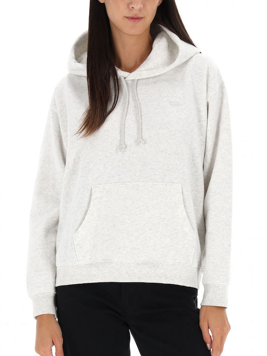Levi's Everyday Суитшърт Heather Gray с качулка