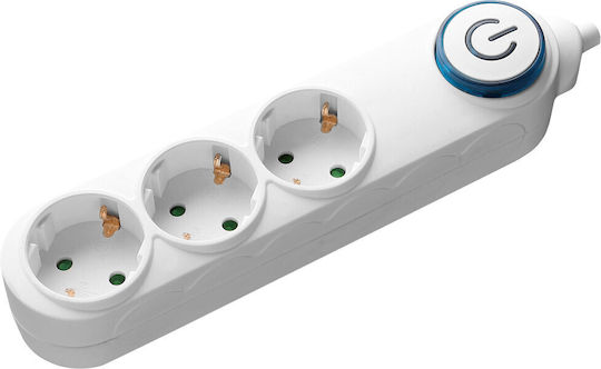 Samus Prelungitor 3 Prize Schuko 3m 3680w 3x 1.5mm² Comutator 3pi3-3680