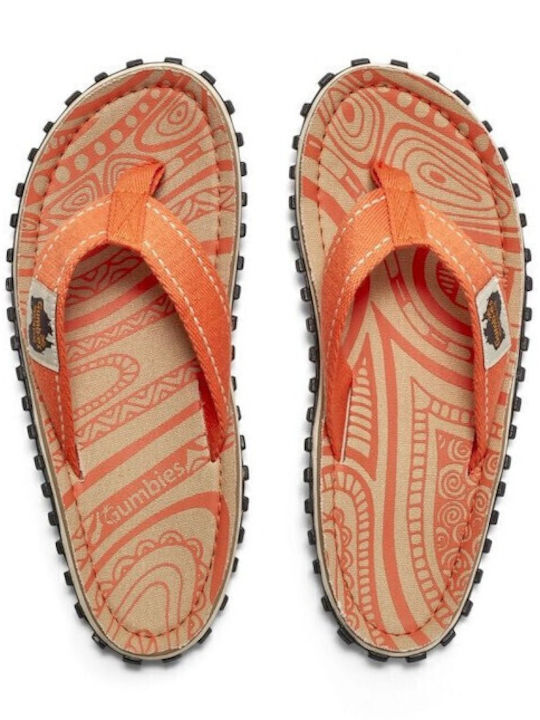Gumbies Cairns Ανδρικά Flip Flops Πορτοκαλί