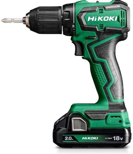 Hikoki DS18DDWRZ Κατσαβίδι Μπαταρίας Brushless 18V 2x2Ah