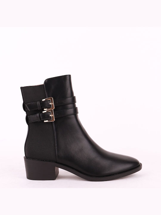 Alta Moda Damen Knöchelstiefel Schwarz