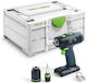 Festool T 18+3-Basic Akkuschrauber Batterie Solo Bürstenlos 18V