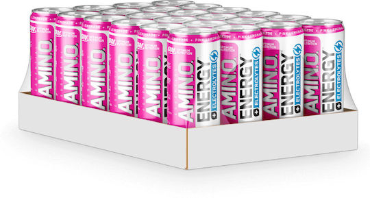 Optimum Nutrition Essential Amin.o. Energy + Electrolytes 100mg 24 x 250ml Pink Lemonade
