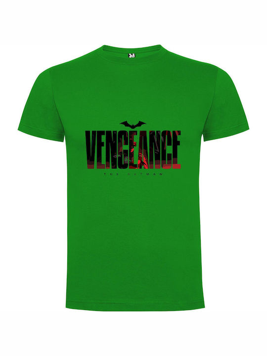 Dark Vengeance: Snyder's Batman T-shirt Batman Grün Baumwolle