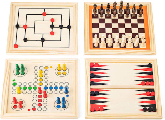 Brettspiel Classic Games Set Woodyland