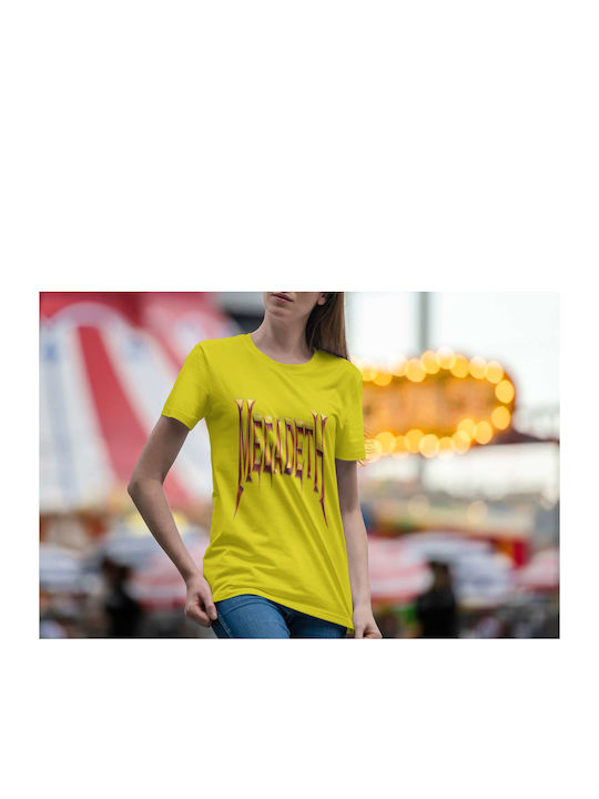 T-shirt Yellow Cotton