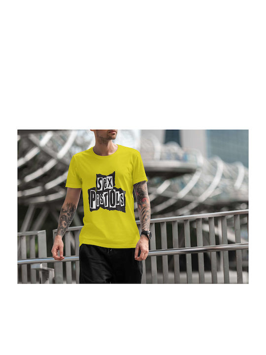 T-shirt Yellow Cotton