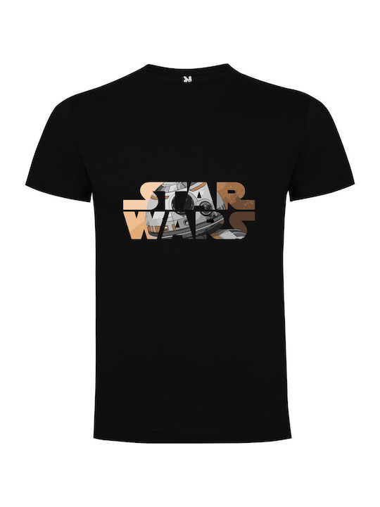 Galactic Star Wars Vibes T-shirt Star Wars Black Cotton