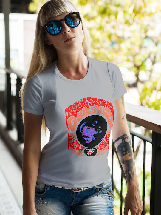 Poster Tricou Rolling Stones Gri Bumbac