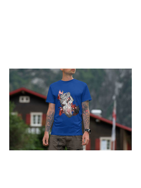 T-shirt Blue Cotton