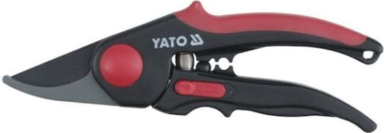 Yato Ψαλίδι Κλαδέματος Τύπου Αμόνι Μήκους 21cm με Μέγιστη Διάμετρο Κοπής 19mm