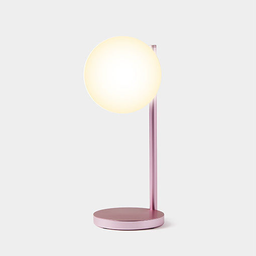 Lexon Design Bubble Desk Led Lamp Light Pink