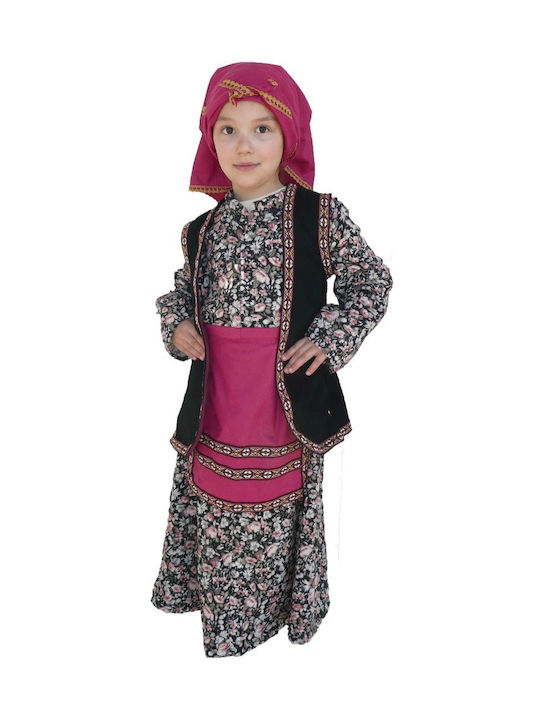 Traditional Kids Costume Epirot costume with 2 Rows Necklace