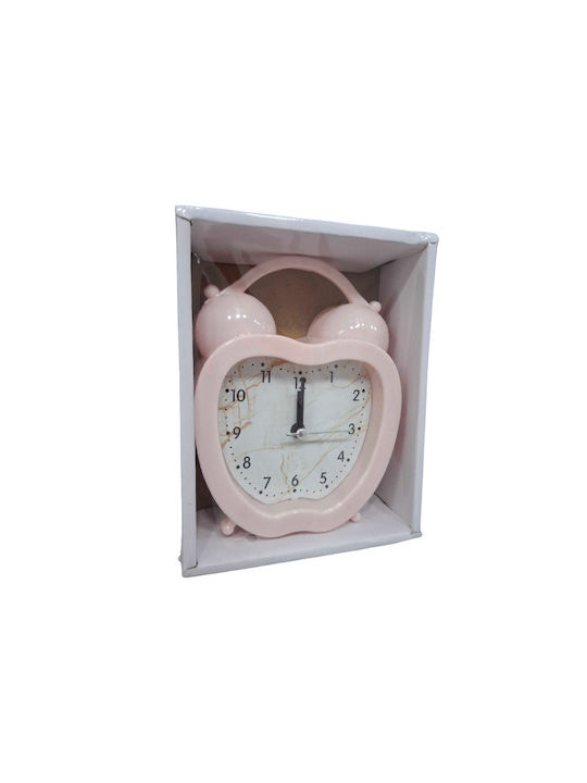 Tabletop Clock with Alarm Pink 6987488906151P