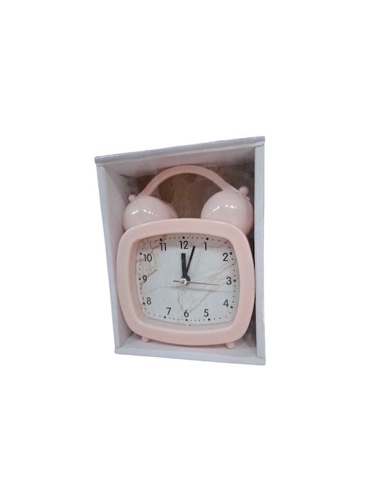 Tabletop Clock with Alarm Pink 6987488906182P