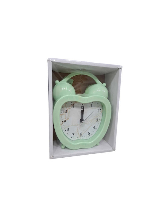 Tabletop Clock with Alarm Green 906151