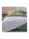 Nef-Nef Homeware Worth Κουβέρτα Fleece Μονή 160x220εκ. Grey