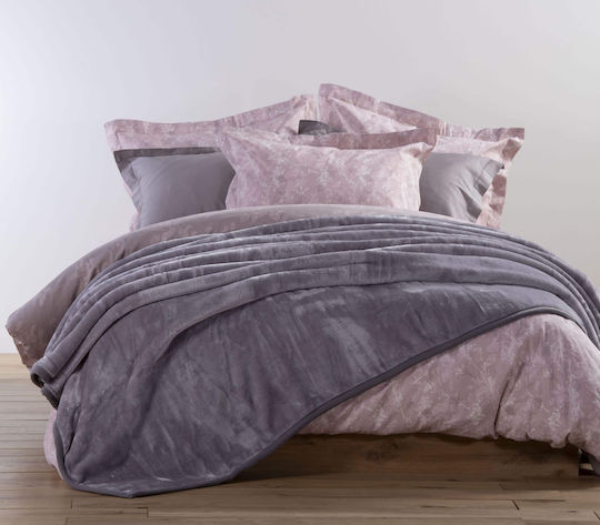 Nef-Nef Homeware Loft Μονή 170x220εκ. Lilac