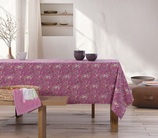 Nef-Nef Homeware Odete Αλέκιαστο Mauve 140x180εκ.