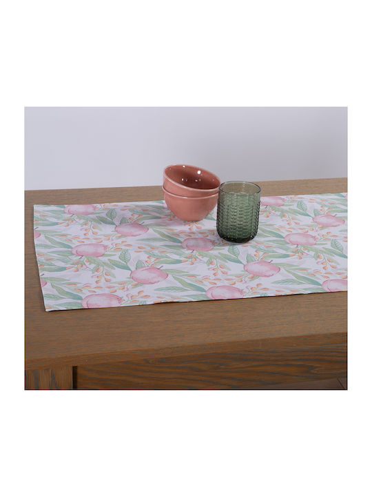 Nef-Nef Homeware Ράνερ Apples Ecru 45x140εκ.