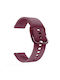 Armband Silikon Burgundisch (Xiaomi Uhr S1 Active)