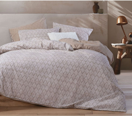 Nef-Nef Homeware Sheet Sets King Size 270x260cm. Torredo Beige 4pcs