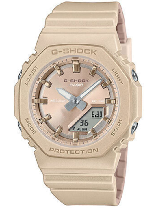 Casio G-shock Ρολόι Μπαταρίας με Καουτσούκ Λουράκι