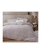 Nef-Nef Homeware Bettwäsche-Set Einzel Flanell 160x260cm. Torredo Beige 3Stück