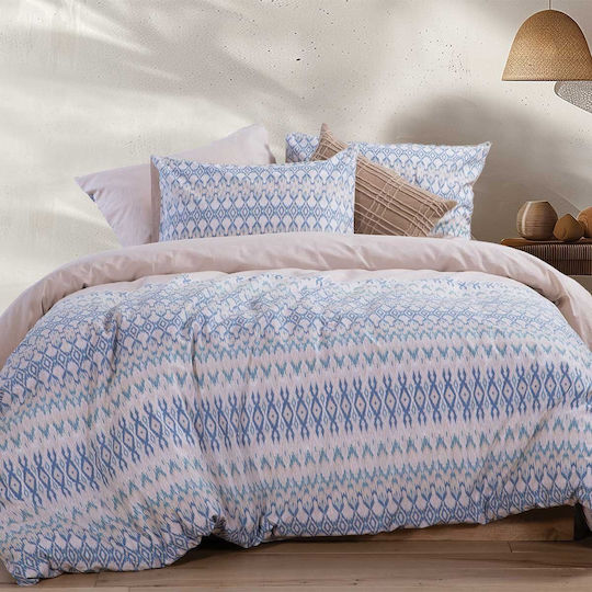Nef-Nef Homeware Сет Чаршафи с Ластик 100x200+35см. Avion Бежов 3бр