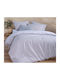 Nef-Nef Homeware Bettbezug-Set Baumwolle Einzelbett mit Kissenbezug 170x240 Module Grey