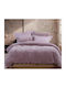 Nef-Nef Homeware Bettbezug-Set Einzelbett mit Kissenbezug 160x220 Carmen Rose (036422)