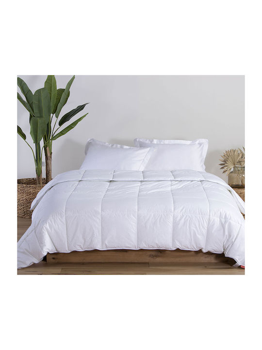 Steppdecke Weiß King Size Nef-Nef Homeware Mikrofaser 240x260