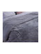 Nef-Nef Homeware Duvet Cover Queen 220x240cm Singular Gray 220 GSMGsm