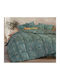 Nef-Nef Homeware Duvet Queen with Hollowfiber Filling 220x240cm Odete Green 330 GSMGsm