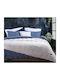 Nef-Nef Homeware Комбинирано одеяло Куинсайз 220x240бр Nau Coast Екрю 250 г/м²Gsm