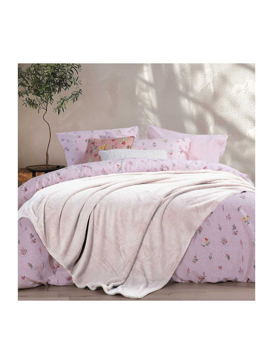 Nef-Nef Homeware Cosy Κουβέρτα Fleece Μονή 160x...