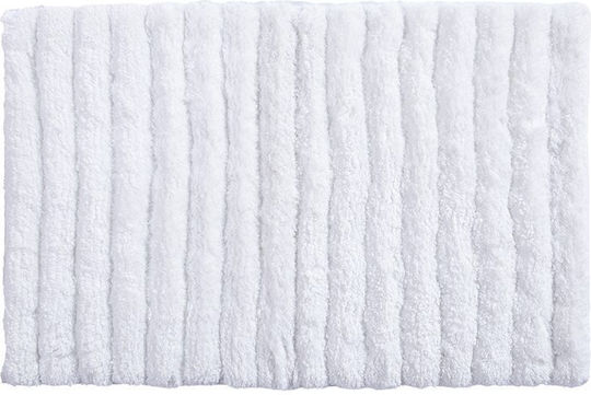 Nef-Nef Homeware Πατάκι Μπάνιου Fresh Λευκό 55x85εκ.