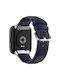 Λουράκι Δερμάτινο Navy Μπλε (Redmi Watch 3 Active)